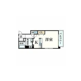 ウォームスヴィル神戸元町JP【5階】の間取り