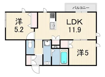 SAKURA MAISON【2階】の間取り
