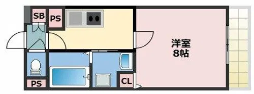 京橋フォーシーズンズ【3階】の間取り
