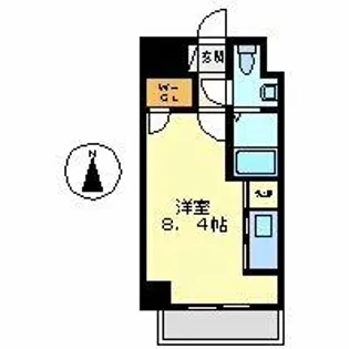 リベール名駅南【7階】の間取り