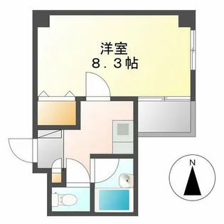 West Coast【3階】の間取り