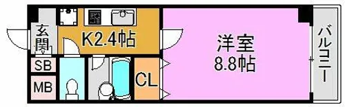 PRIMROSE【6階】の間取り