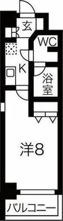 セイワソレイルコート【3階】の間取り