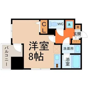 LaSante東別院【2階】の間取り