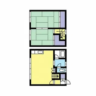 第3コーポ春【2階】の間取り