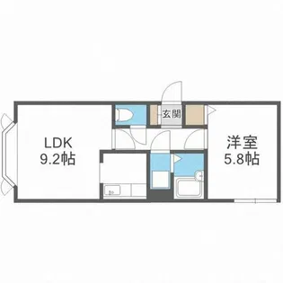 マリーンヒルズ桜【2階】の間取り