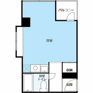 ブライト御影【4階】の間取り