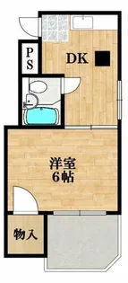 シャトー野江【3階】の間取り
