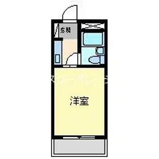 兵庫県尼崎市南武庫之荘3丁目【マンション】の間取り