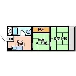 兵庫県尼崎市武庫元町1丁目【マンション】の間取り