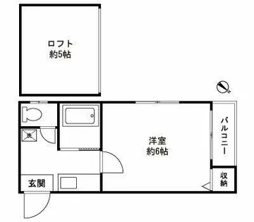プレミューズ【103号室】の間取り