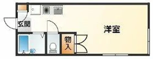 大阪府大阪市東淀川区豊里5丁目【アパート】の間取り