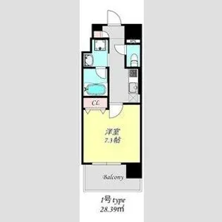 グランネクサス姫路船橋【2階】の間取り
