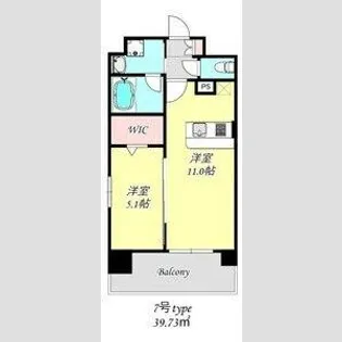 グランネクサス姫路船橋【2階】の間取り