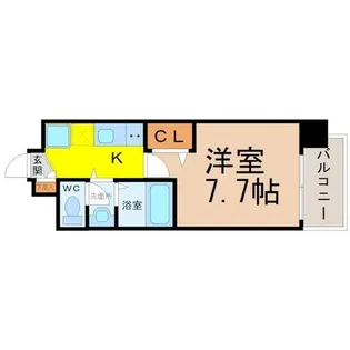 アルフィーレ新栄【4階】の間取り