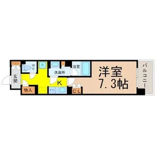ラフィシア上前津【8階】の間取り