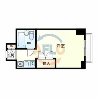 ノイメゾン堀江【6階】の間取り