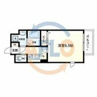 RITZ COURT【5階】の間取り