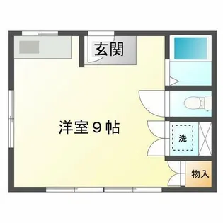 メイセイビル【3階】の間取り