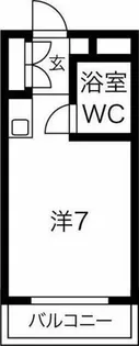 ロックヒルズ【1階】の間取り