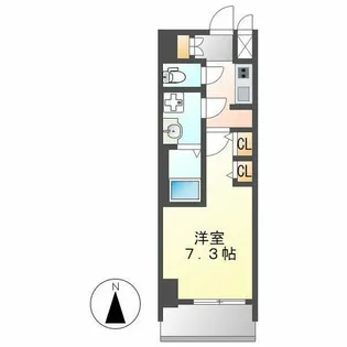 VILLA・SERENO桜山【2階】の間取り