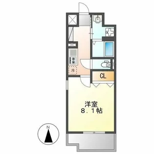 S-FORT浄心【5階】の間取り