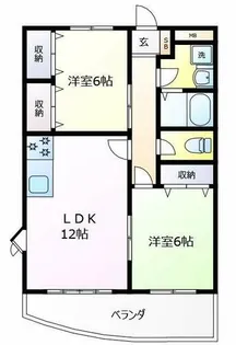 ユトリロ飯村【303号室】の間取り