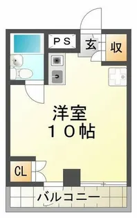 サニーパレス神陵台【2階】の間取り