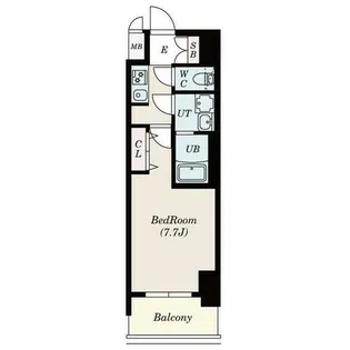 S-RESIDENCE庄内通North【10階】の間取り