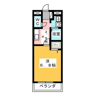 プラムコート【3階】の間取り
