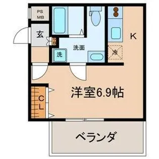 CREA児玉【3階】の間取り