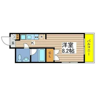 グランデ六番町【4階】の間取り