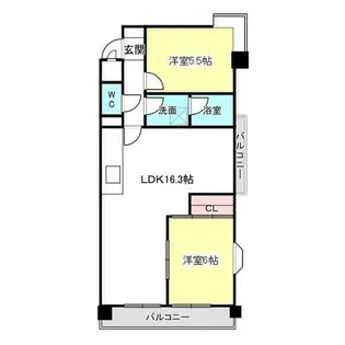 CIELO平針【7階】の間取り