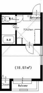 メゾンα【1階】の間取り
