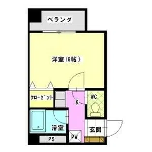 WEST1【4階】の間取り