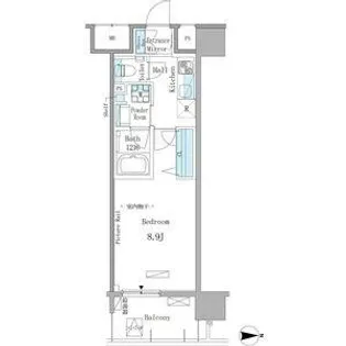 GRAND ESPOIR 東桜【14階】の間取り