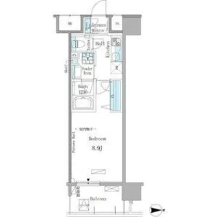 GRAND ESPOIR 東桜【14階】の間取り