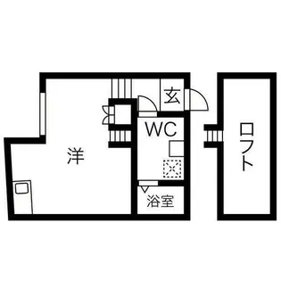 LE COCON新川町Ⅰ【1階】の間取り