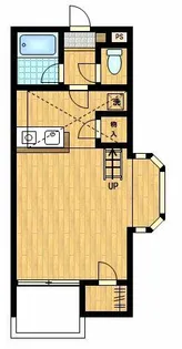 セザンヌ松井【201号室】の間取り