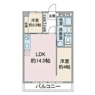 愛知県名古屋市天白区平針3丁目【マンション】の間取り