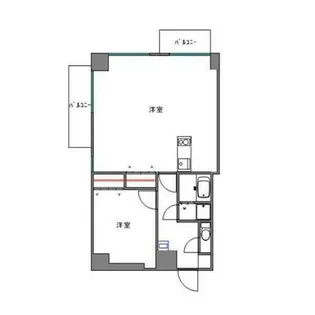 愛知県名古屋市千種区吹上2丁目【マンション】の間取り