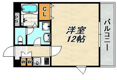 みなみハイツ【2階】の間取り