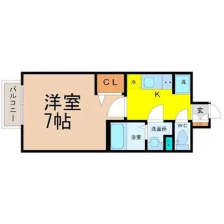 プレサンス上前津フィット【2階】の間取り