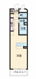 poggio al sole uno【202号室】の間取り