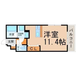 ボヌール新栄【3階】の間取り