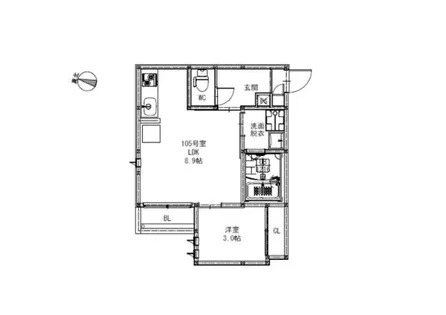 Grandtic Moralis N【2階】の間取り