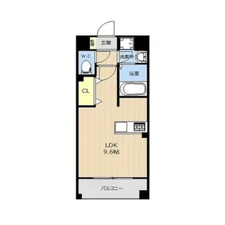 LIBTH高宮通り【0603号室】の間取り