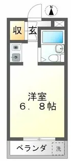 スペースイン金山【2階】の間取り