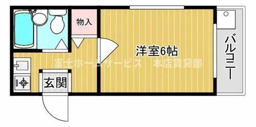 ハイムパルナイン【1階】の間取り