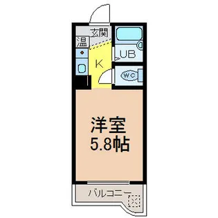 ドール津賀田【4階】の間取り